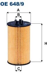 FILTRON Filtru Ulei Oe648/9 Opel Astra J/Astra J Gtc/Astra K/Insignia A/Insignia B (OE648/9)