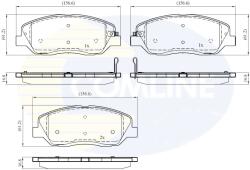 COMLINE Set Placute Frana, Frana Disc Cbp31676 Hyundai Genesis/Grand Santa Fé/Santa Fé Ii