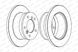 FERODO Disc Frana Fcr229A Mercedes-Benz G-Class/Sprinter 2-T/Sprinter 3-T/Sprinter 4-T (FCR229A)