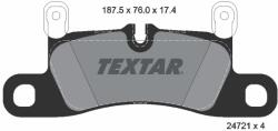 TEXTAR Set Placute Frana, Frana Disc 2472102 Porsche Cayenne (2472102)