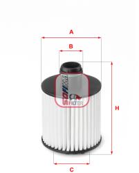 SOFIMA Filtru Ulei S5139Pe Fiat 500L/Doblo/Fiorino/Panda/Punto/Qubo Opel Combo/Corsa E (S5139PE)