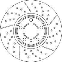 TRW Disc Frana Df6604S Bmw 1/2/3/3 Gran Turismo/3 Touring/4/4 Gran