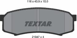 TEXTAR Set Placute Frana, Frana Disc 2194701 Jmc Yuhu/Yuhu 5/Yuhu 7 Lexus Gx/Lx