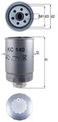 KNECHT Filtru Combustibil Kc140 Alfa Romeo 147/156/166 Chrysler Voyager Iv/Voyager V