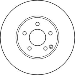 TRW Disc Frana Df6078S Mercedes-Benz E-Class/E-Class T-Model