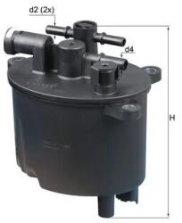 KNECHT Filtru Combustibil Kl581 Citroën C-Crosser/C-Crosser Enterprise/C5 Ii/C5 Iii/C6 (KL581)
