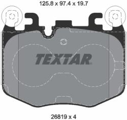 TEXTAR Set Placute Frana, Frana Disc 2681901 Bmw 5/7 (2681901)