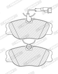 FERODO Set Placute Frana, Frana Disc Fdb994 Alfa Romeo 155/166/Gtv/Spider Lancia Dedra