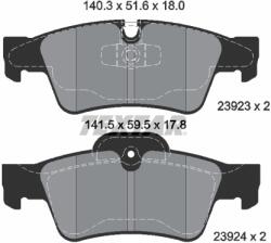 TEXTAR Set Placute Frana, Frana Disc 2392302 Mercedes-Benz G-Class/Gl-Class/M-Class