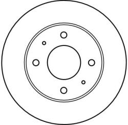 TRW Disc Frana Df4081 Hyundai Santamo Kia Joice/Sportage Ii Mitsubishi Carisma/Fto