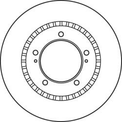 TRW Disc Frana Df4912 Suzuki Vitara (DF4912)