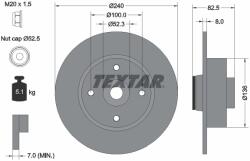 TEXTAR Disc Frana 92154403 Nissan Note/Platina Renault Clio Iii/Megane Ii/Modus / Modus