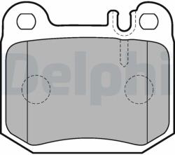 DELPHI Set Placute Frana, Frana Disc Lp1705 Maserati Quattroporte V