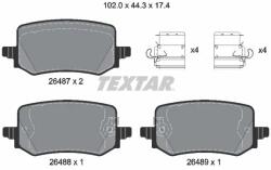 TEXTAR Set Placute Frana, Frana Disc 2648701 Hyundai Santa Cruz/Tucson Kia Sportage V