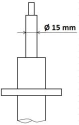 KYB Amortizor Punte Fata 3418014 Audi A4 B9/A5
