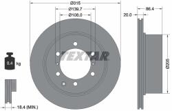 TEXTAR Disc Frana 92146703 Hyundai Terracan Hyundai (Huatai) Terracan Landwind (Jmc) X6