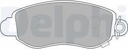 DELPHI Set Placute Frana, Frana Disc Lp1582 Ford Ranger/Transit (LP1582)