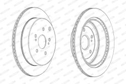 FERODO Disc Frana Ddf2072C Suzuki Grand Vitara Ii