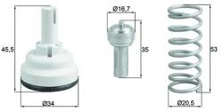 MAHLE Termostat, Lichid Racire Tx182105D Vw Golf Plus V/Golf V/Polo Iv