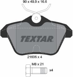 TEXTAR Set Placute Frana, Frana Disc 2160601 Alfa Romeo 156/164/166 Lancia Kappa (2160601)