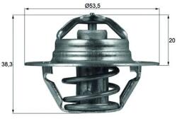 MAHLE Termostat, Lichid Racire Tx8882D Citroën Ax/Berlingo / Berlingo First/Bx/C15/Lna