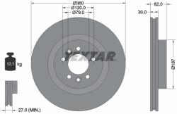 TEXTAR Disc Frana 92283205 Land Rover Discovery V/Range Rover Iv/Range Rover Sport Ii (92283205)