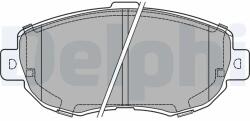 DELPHI Set Placute Frana, Frana Disc Lp1140 Lexus Gs/Is I/Is Sportcross/Sc Toyota Aristo