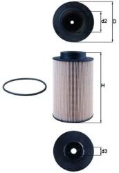 MAHLE Filtru Combustibil Kx191/1D Bredamenarinibus Avancity Erf Ect Man Hocl/Lion´S/Ng