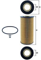 MAHLE Filtru Ulei Ox123/1D Agrale 8-Series Daf 95/Cf/Cf 75/Cf 85/Lf 45/Lf 55/Xf/Xf 105 (OX123/1D)