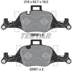TEXTAR Set Placute Frana, Frana Disc 2590001 Bmw 2/3/3 Touring/4/4 Gran/5/5 Touring/7/X3 (2590001)