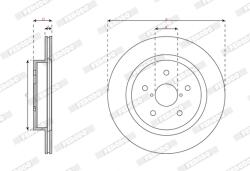 FERODO Disc Frana Ddf2638C Subaru Legacy Vi/Levorg/Outback/Wrx