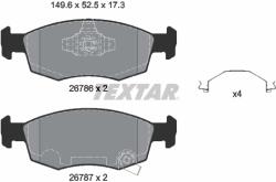 TEXTAR Set Placute Frana, Frana Disc 2678601 Fiat 500/500 C/500E/Panda Lancia Ypsilon