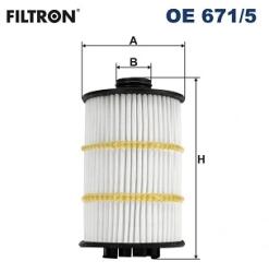 FILTRON Filtru Ulei Oe671/5 Audi A6 C7/A7/A8 D4 Bentley Continental/Flying Spur (OE671/5)