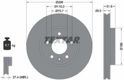 TEXTAR Disc Frana 92165400 Chevrolet Captiva/Captiva Sport/Equinox Opel Antara A (92165400)