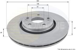 COMLINE Disc Frana Adc1537V Renault Laguna Ii (ADC1537V)