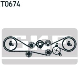 SKF Set Pompa Apa + Curea Dintata Vkmc98109 Subaru Forester/Impreza/Legacy Iii (VKMC98109)