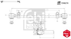 Febi Bilstein Bieleta, Directie Punte Fata 194674 Man Tga/Tgs I/Tgs Ii
