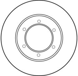 TRW Disc Frana Df1418 Great Wall Safe Toyota 4 Runner I/4 Runner Ii/Hilux/Hilux Ii (DF1418)