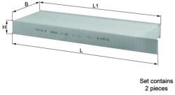 MAHLE Filtru, Aer Habitaclu La428/S Citroën Berlingo/Berlingo / Berlingo First (/Ds5 (LA428/S)