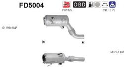 AS Filtru Funingine/Particule, Sist. De Esapament Fd5004 Bmw 3/5/X3