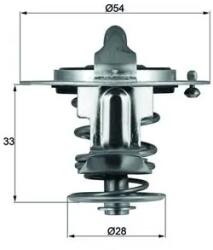 MAHLE Termostat, Lichid Racire Tx7282 Austin Allegro I Ford Maverick Ford Usa Mustang (TX7282)