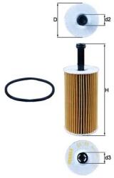 KNECHT Filtru Ulei Ox193D Citroën Berlingo/Berlingo / Berlingo First/C2/C2 Enterprise (OX193D)