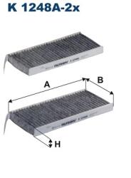 FILTRON Filtru, Aer Habitaclu K1248A-2X Mercedes-Benz Citan/Citan Mixto Nissan Interstar