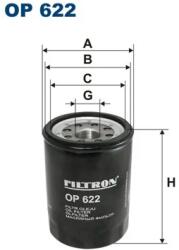 FILTRON Filtru Ulei Op622 Isuzu Kb/N/Trooper I/Trooper I Autoturism De Teren, /Trooper Ii (OP622)