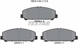TEXTAR Set Placute Frana, Frana Disc 2204201 Infiniti Qx56/Qx80 Nissan Armada/Titan (2204201)