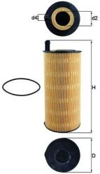 MAHLE Filtru Ulei Ox423/9D Claas Xerion Mercedes-Benz Actros Mp4 / Mp5/Antos/Arocs (OX423/9D)