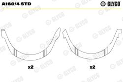 GLYCO Saiba Distantier, Arbore Cotit A160/4Std Citroën Berlingo / Berlingo First/C15