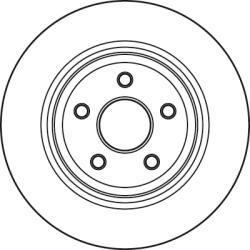 TRW Disc Frana Df4979S Jeep Grand Cherokee Iii
