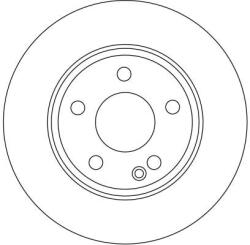 TRW Disc Frana Df4393 Mercedes-Benz A-Class/B-Class
