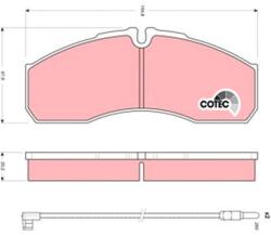 TRW Set Placute Frana, Frana Disc Gdb1610 Iveco Daily Iii Renault Mascott/Master Pro (GDB1610)